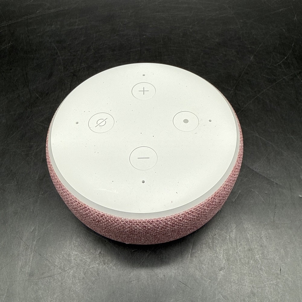 Amazon Echo Dot 3rd Generation C78MP8 Smart Speaker PINK No POWER Adapter