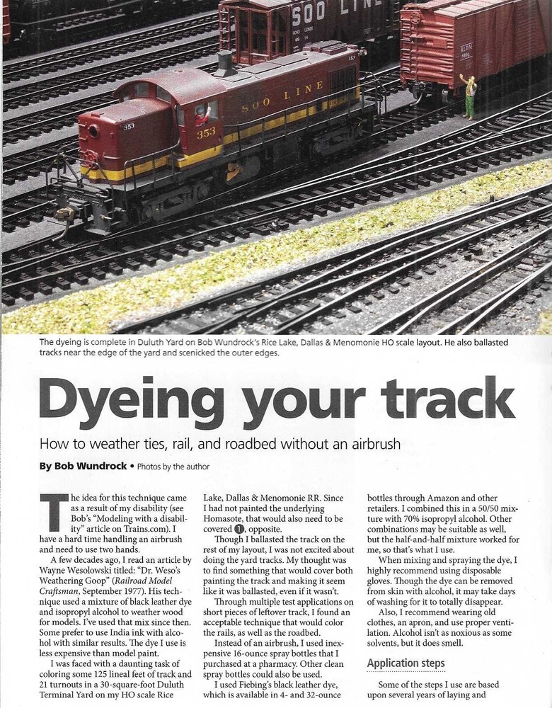 Model Railroader Magazine Sept. 2025 Western Layout Realism Track Switch Control
