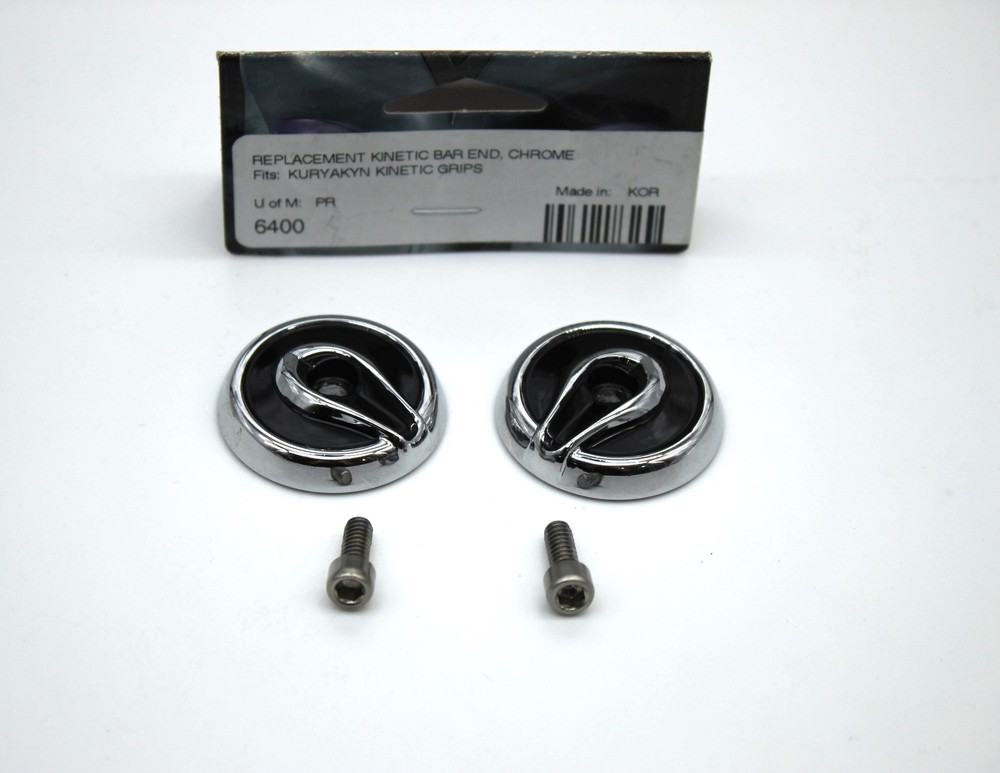 Kuryakyn Replacement Kinetic Bar End (Chrome) Part Number - 6400