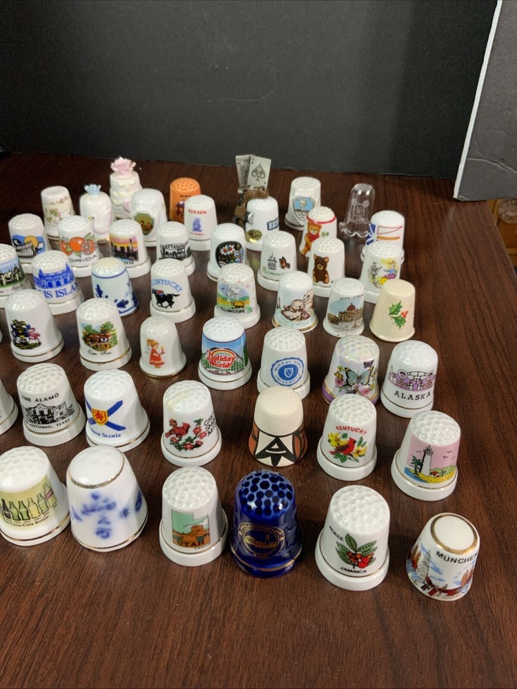Lot of 52 Thimbles