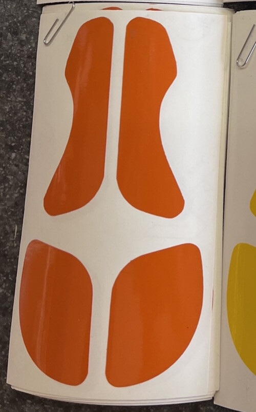 uni seat insert orange