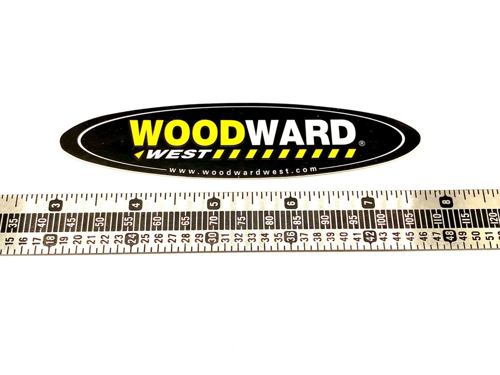 Woodward West Sticker 5 inch New