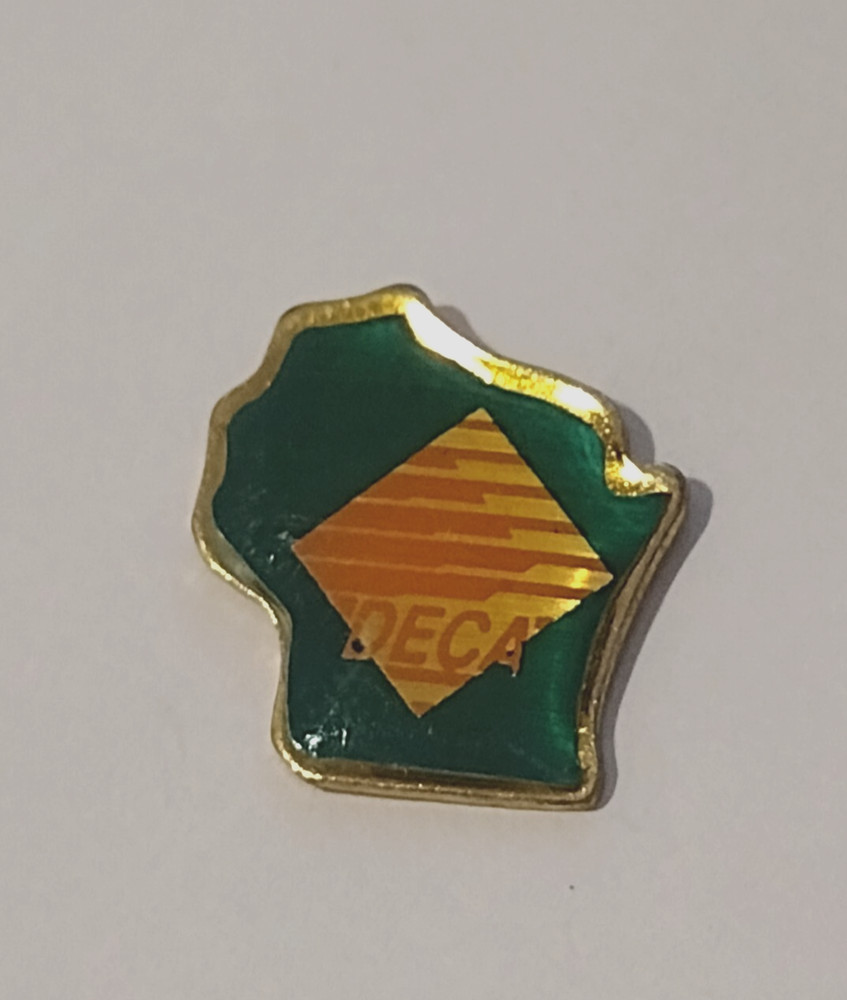 DECA Wisconsin State Small Green Tack Pin