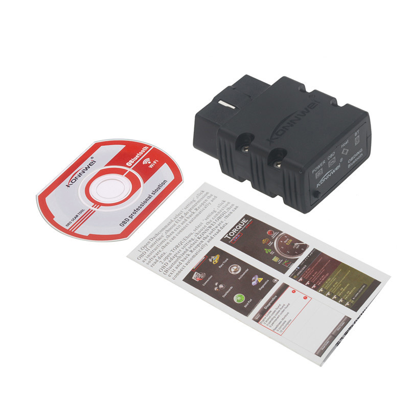ELM327 ODB2 ODBII Diagnostic Code Scanner Read Phone Android PC Bluetooth Torque