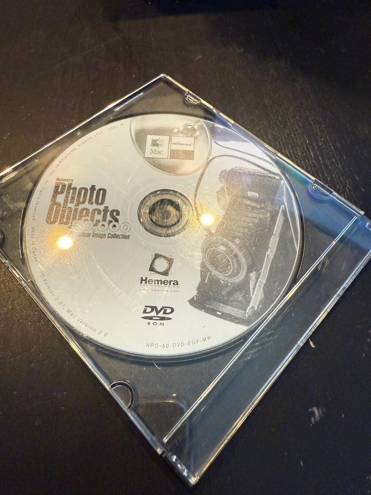 HEMERA PHOTO OBJECTS 50,000 CD Windows/Mac
