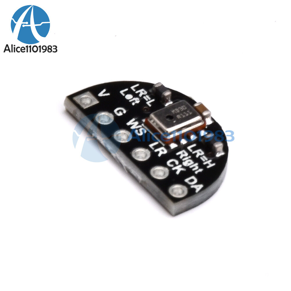 High Sensitivity Single MEMS Microphone Module I2S Digital Output Low Noise
