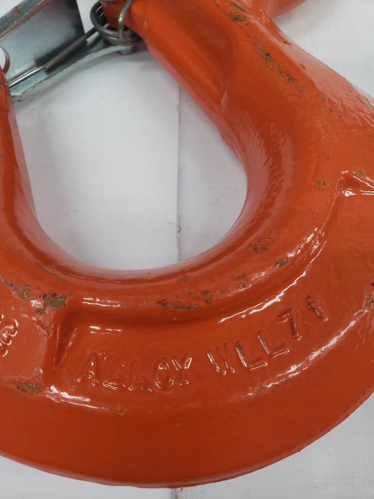 CM M7509A Rigging Hook w/ Safty Latch 22,500 WLL