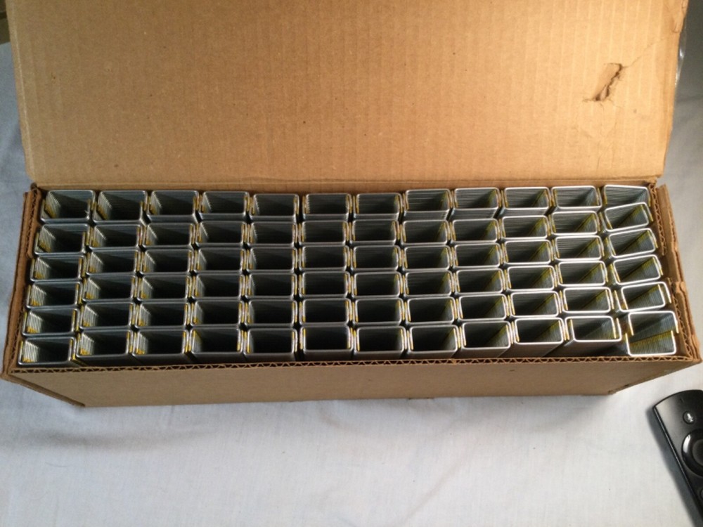 Senco Galvanized Chisel point staples 1 x 1/2 staples