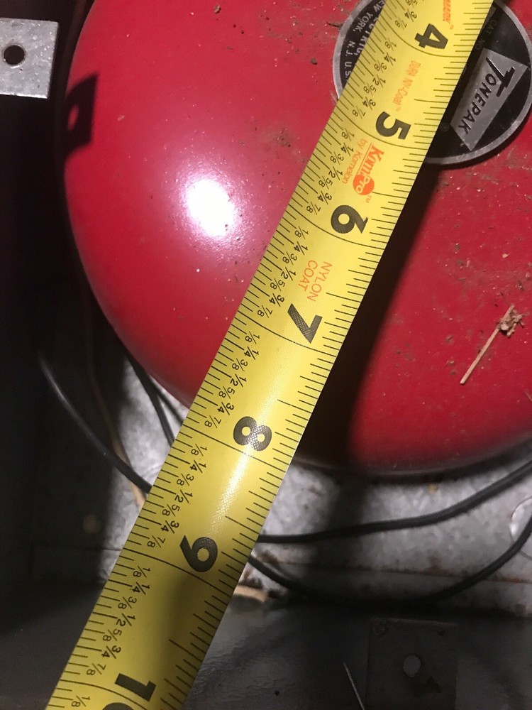 LEE ELECTRIC Red UnderDome 8” Bell TonePak