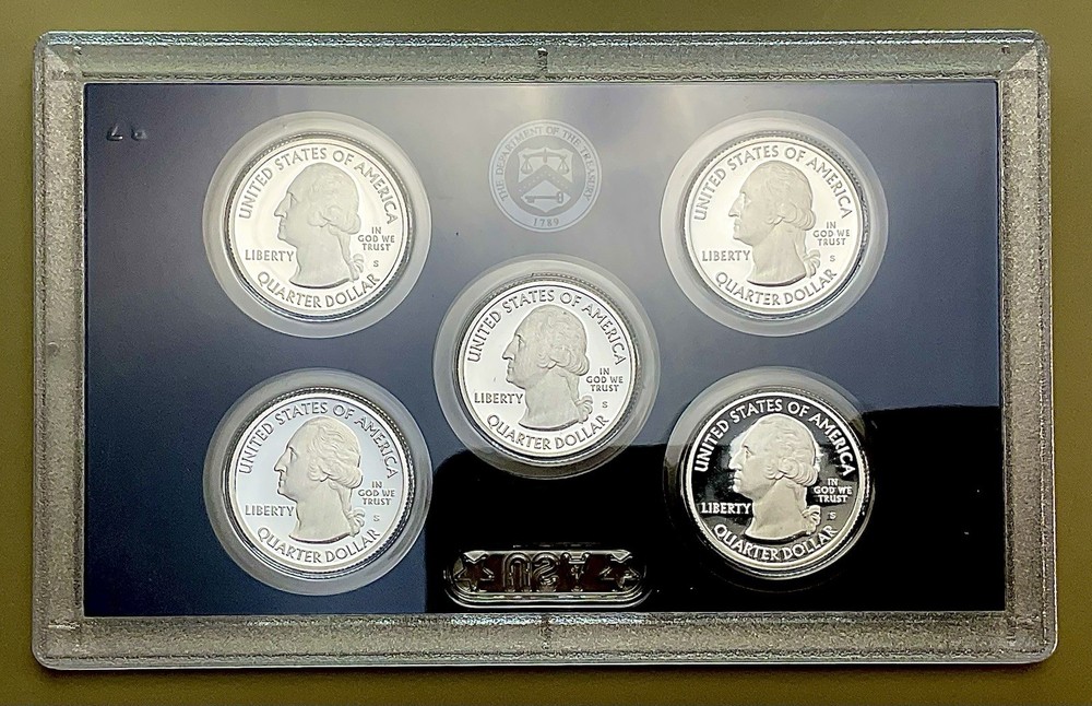 2014 US Mint SILVER Proof Set ✦ Complete OGP ✦ Box & COA Included