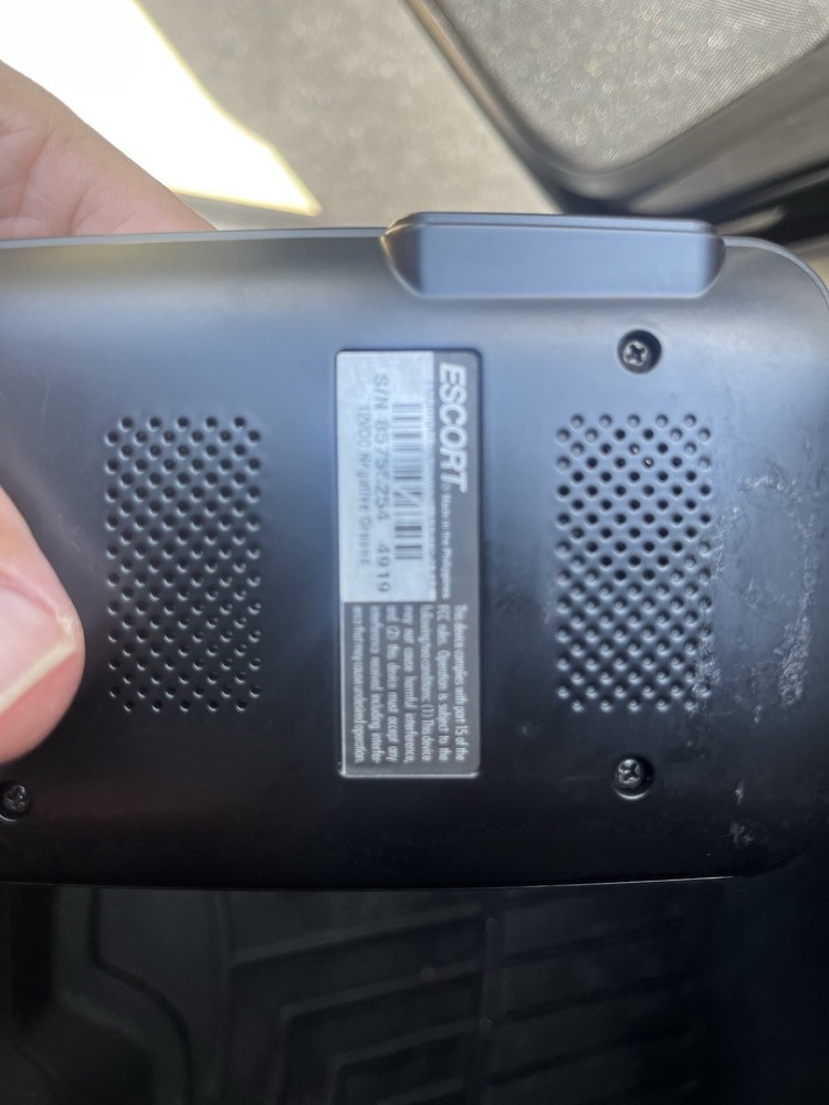 Escort 0100024-2 Radar Detector - Black