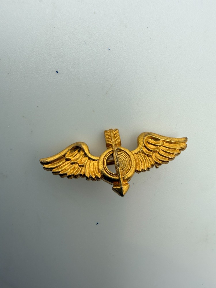 GENUINE U.S. NAVY COLLAR DEVICE: AEROGRAPHER pin (SEE BACKSIDE)