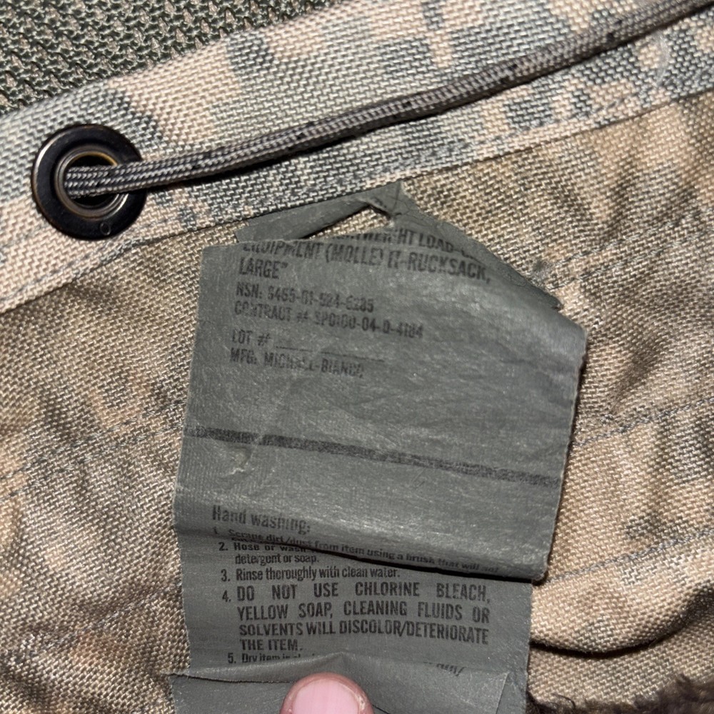 USGI MOLLE II Large Rucksack Multicam/OCP Digital Camo