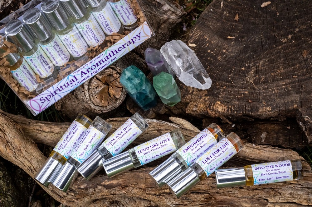 Spiritual Aromatherapy - 7 Chakra Essential Oil Set