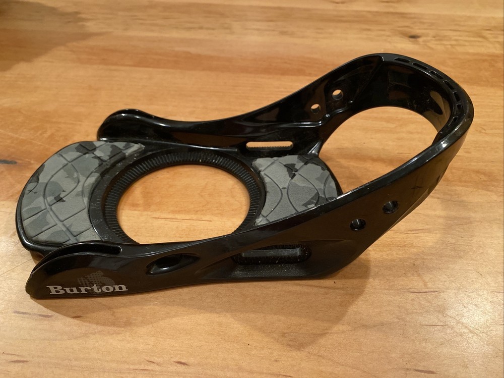 Burton Custom Binding Left Base Plate Small Older baseplate snowboard bindings