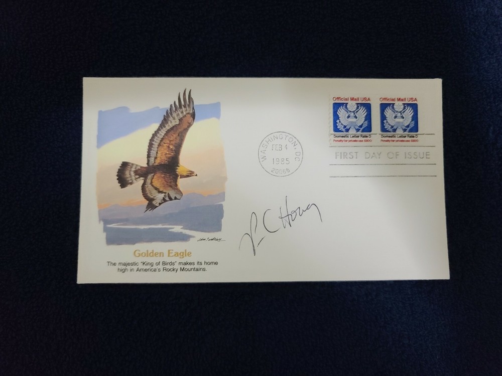 Hoag, P C Signed Autograph 02/04/85 | Space Cover