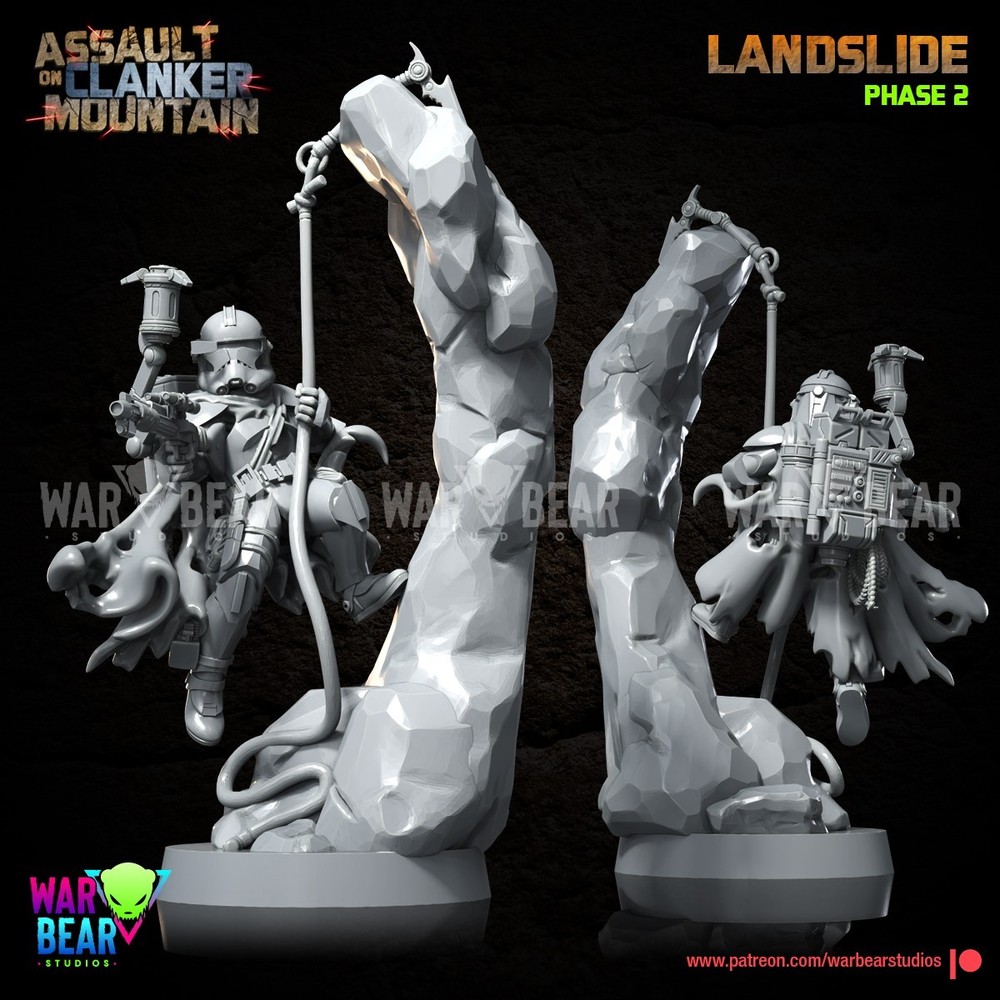 Star Wars Legion 3d printed - Clone Trooper Spec Ops Phase 2 Squad - UNIPART
