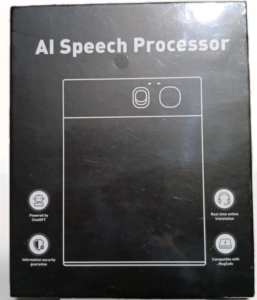 AI Speech Processor D8: Real-Time Transcription 64GB - Works W/ ChatGPT Sealed