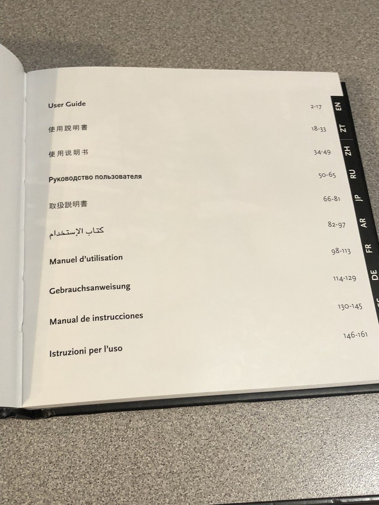 Brand New! ZENITH El Primero User Guide Instruction Manual