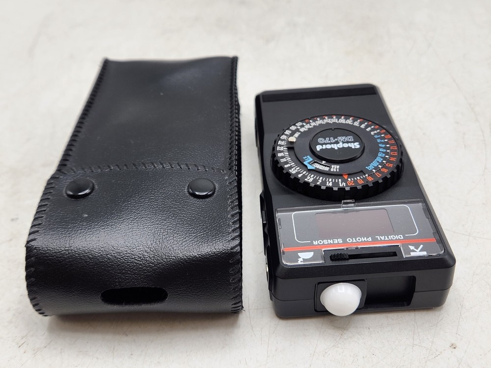 Shepherd DM-170 Digital Photo Sensor Light Exposure Meter w/ Case