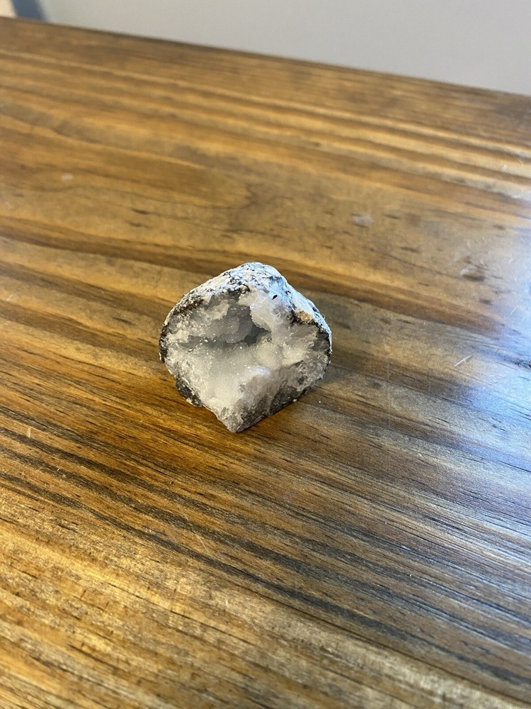 Small White Geode Rock