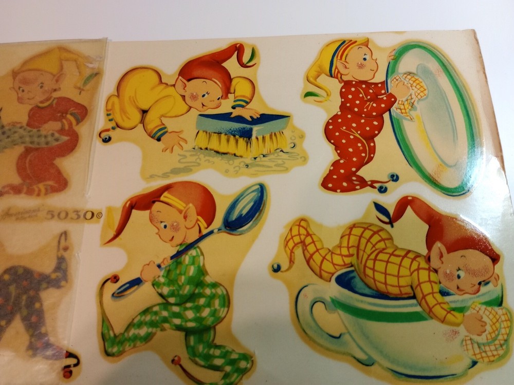 AN AWESOME FIND! VINTAGE DECAL STICKER SET