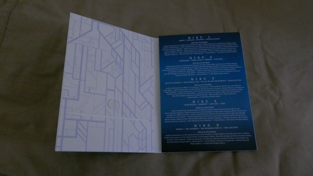 CASE ONLY - Stargate Atlantis Season 4 - Empty DVD Case - NO DISCS