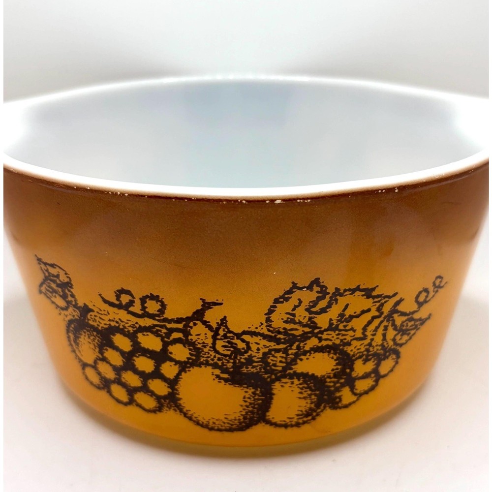 Vintage Old Orchard Pyrex Dish