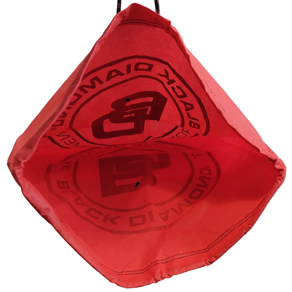 Black Diamond Protective Equipment Storage Stash Bag Red Drawstring 23" x 20”