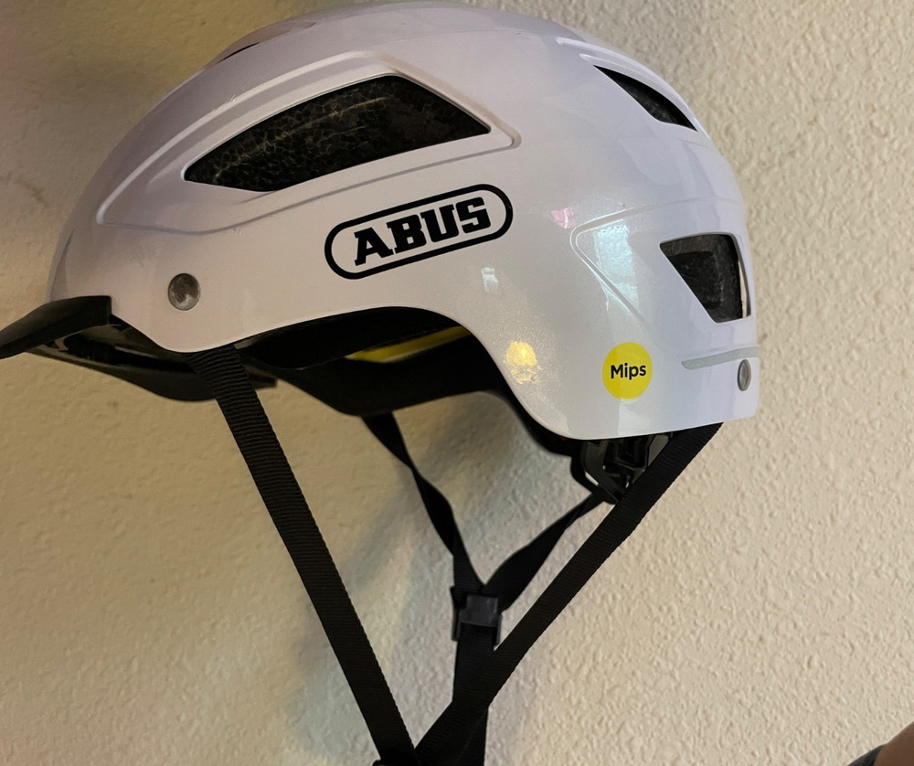 ABUS Hyban 2.0 MIPS Helmet - Medium - Polar White