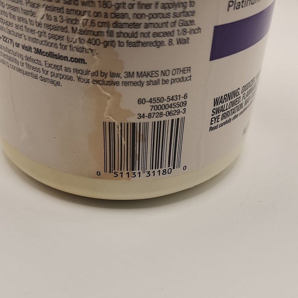 3M 31180 Platinum Plus Finishing Glaz 30 OZ