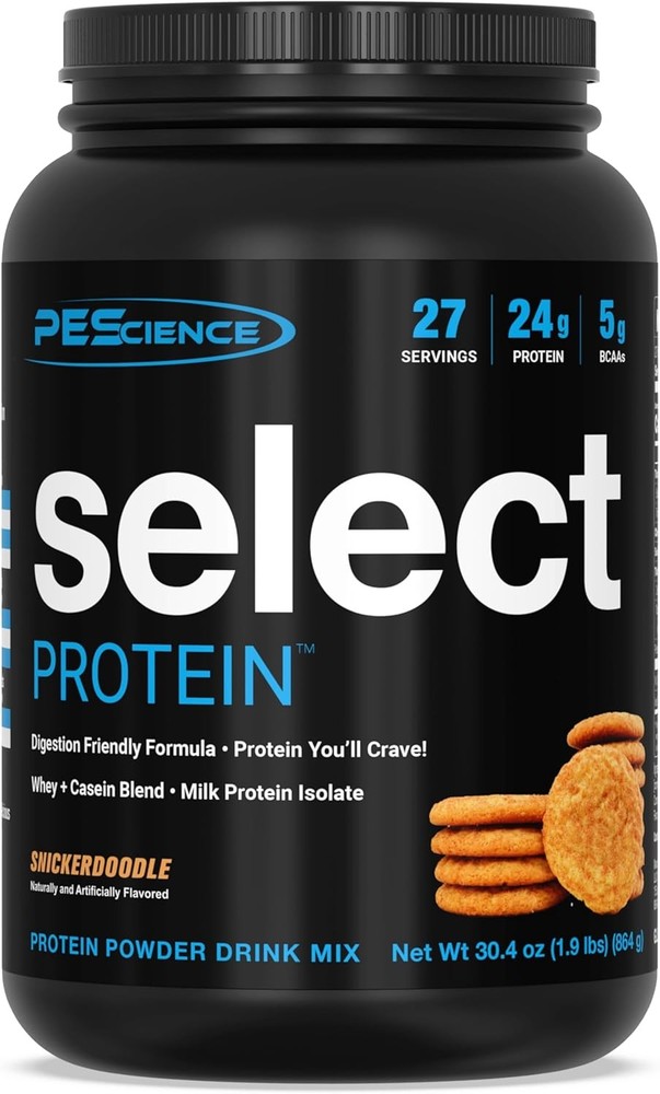 Select Protein Powder, Whey and Casein Blend, Lean Protein