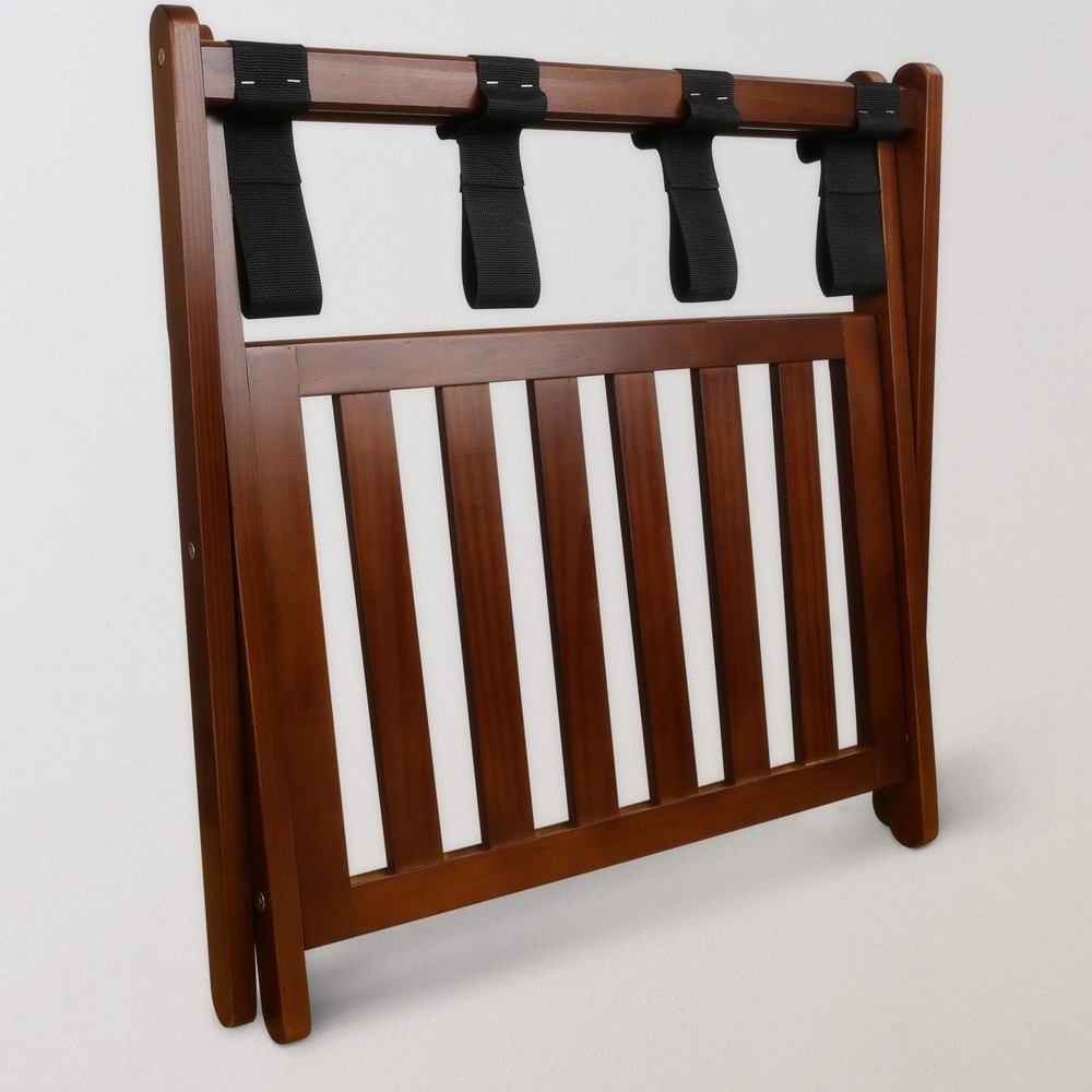 Casual Home Luggage Rack Walnut (New)
