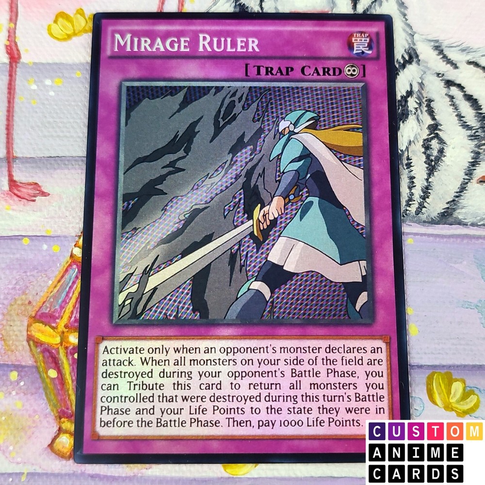 Mirage Ruler diy ANIME EFFECT HOLO card