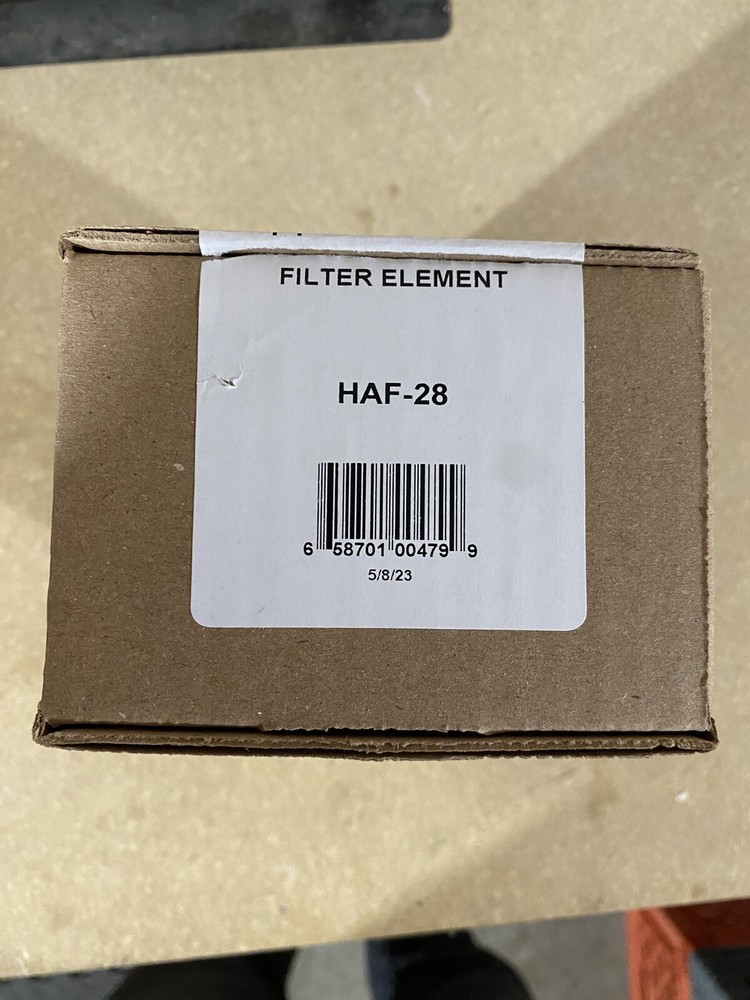 **New HAF-28 Coalescing Filter Element with O-ring for Devilbiss