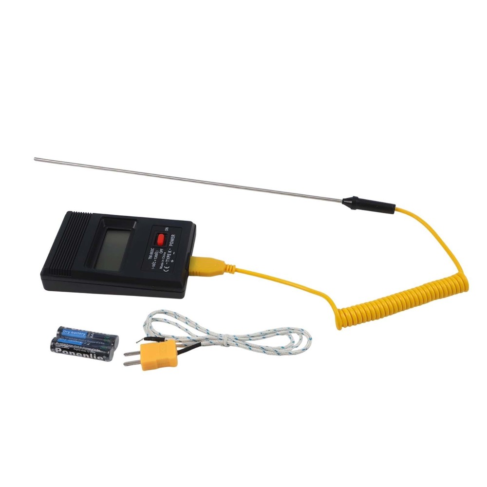 K-type Digital Thermometer LCD Screen Reliable Safe TM-902C Tool Useful