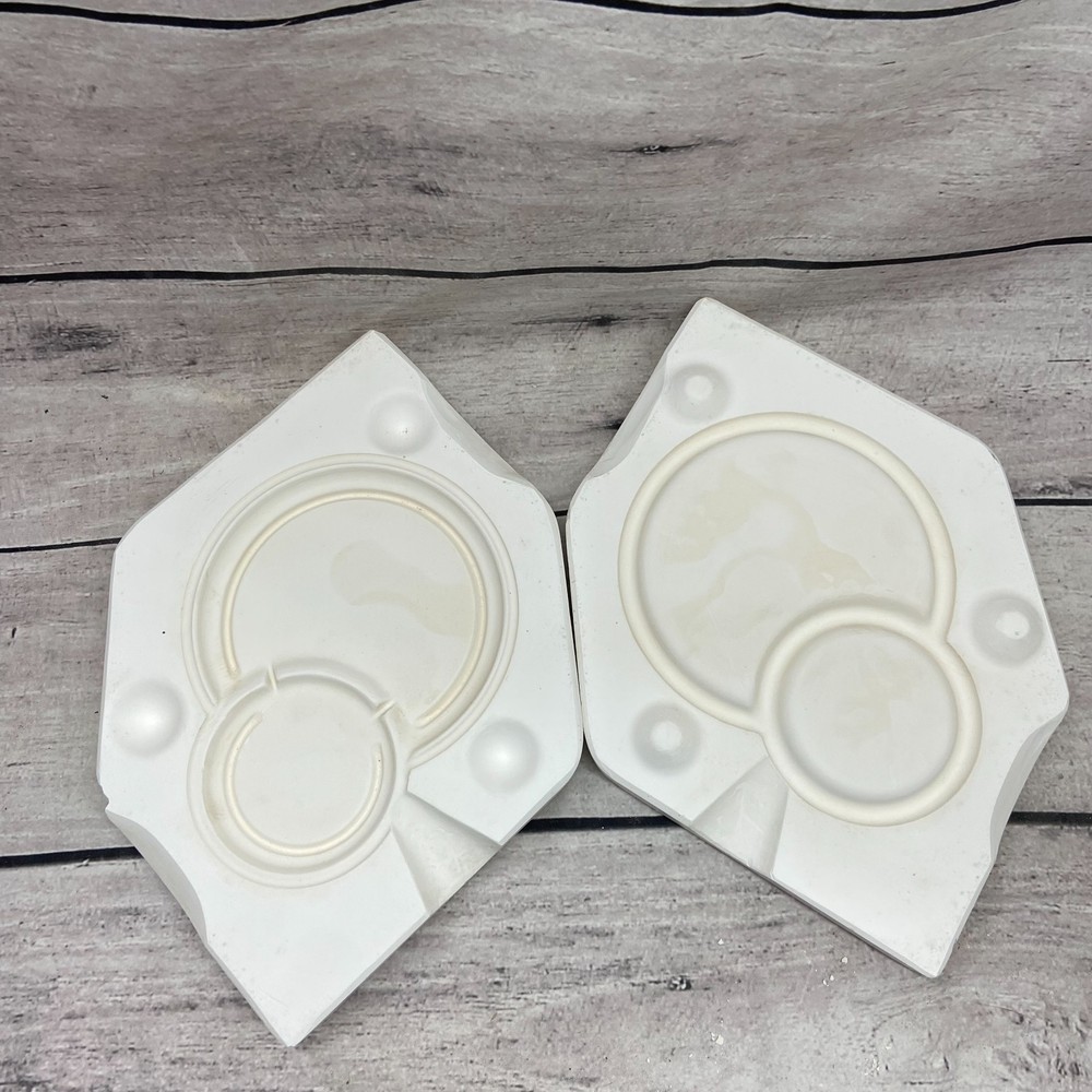 Unbranded Ceramic Casting Mold Decorative Base Figurine #259