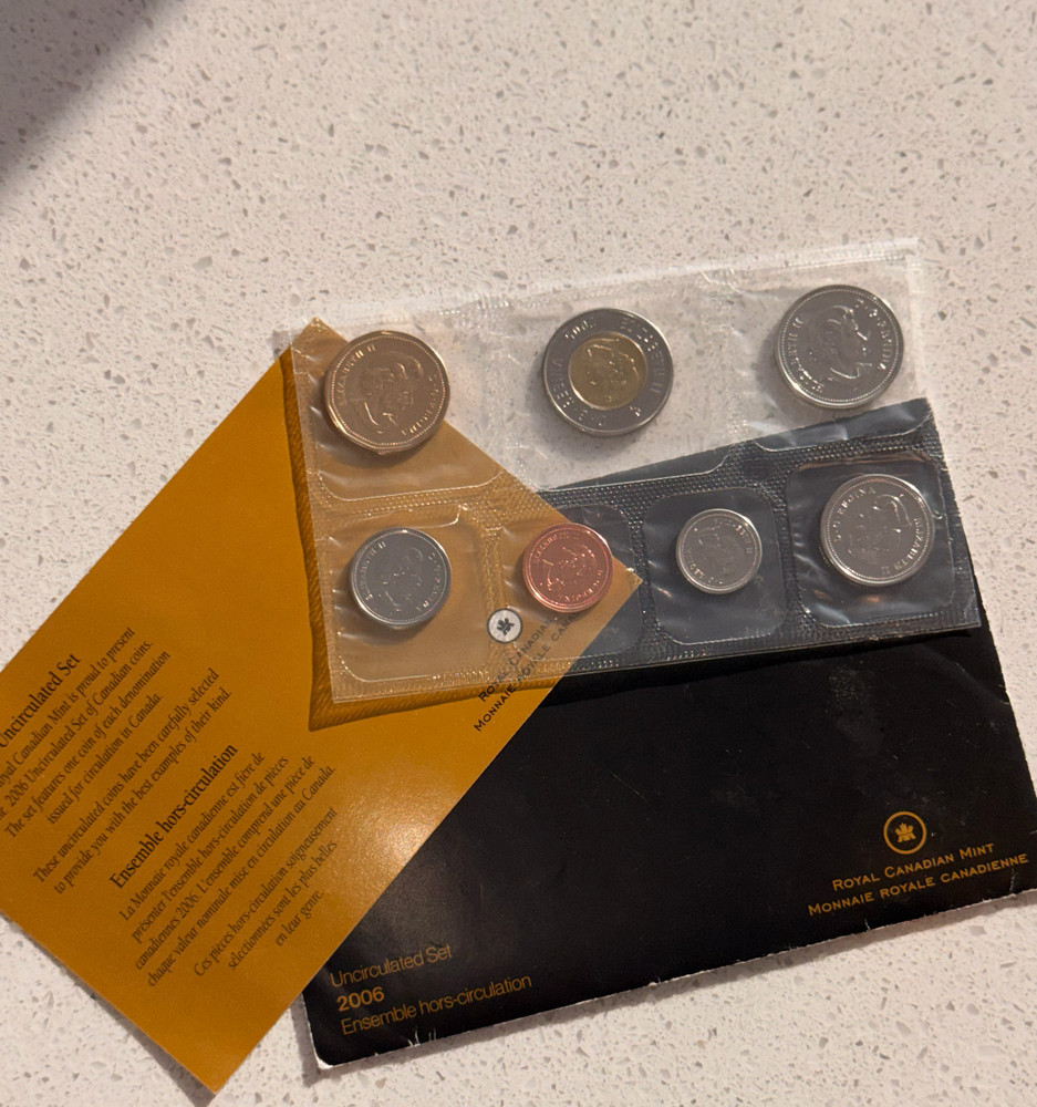 2006 Proof Like ( Brilliant Uncirculated) Set -- 7  coins