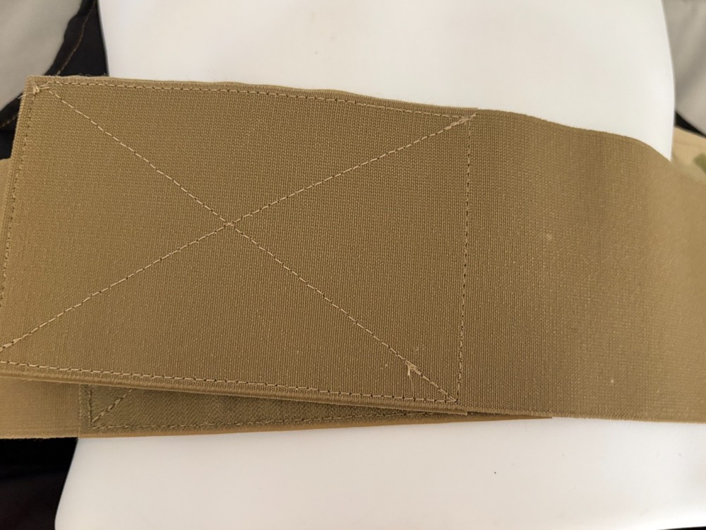 PROTECH Male Tactical Armor Plate Rack Carrier XL Multicam Cummerbund Webless