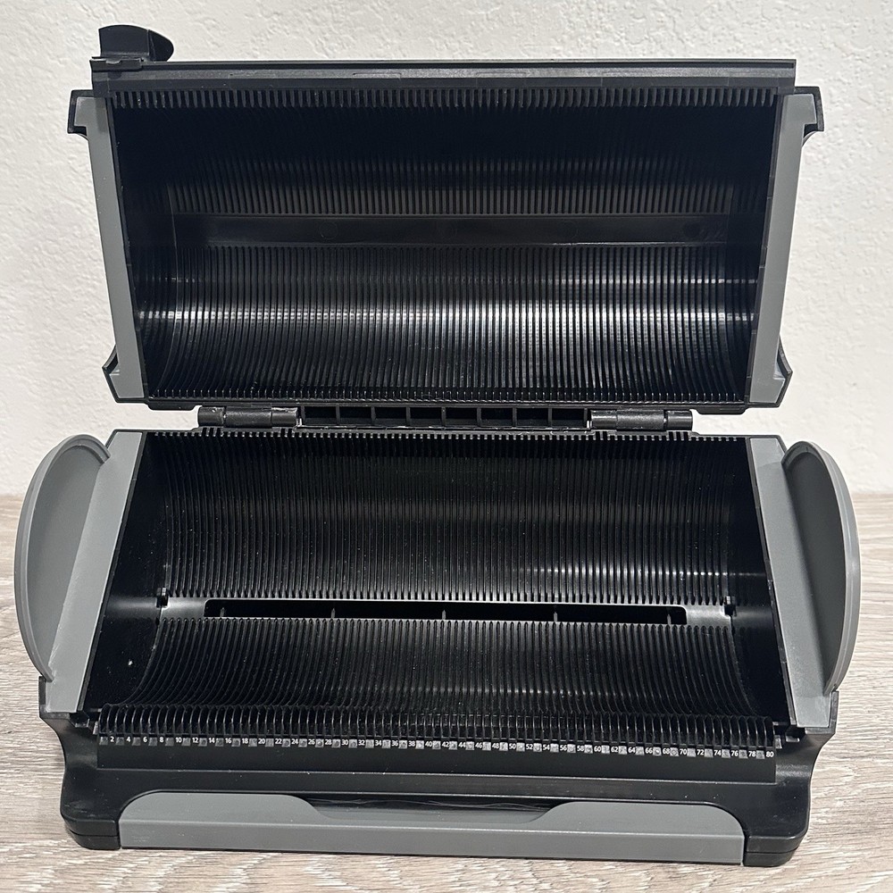 Atlantic DiscGear Selector Organizer - 80-Slots - CD DVD Video Games Storage