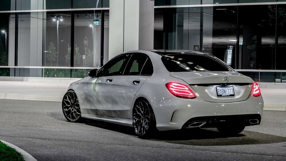 MERCEDES C400 LOWERING LINKS W205 (PREMIUM FULLY ADJUSTABLE LINKS) MODULE