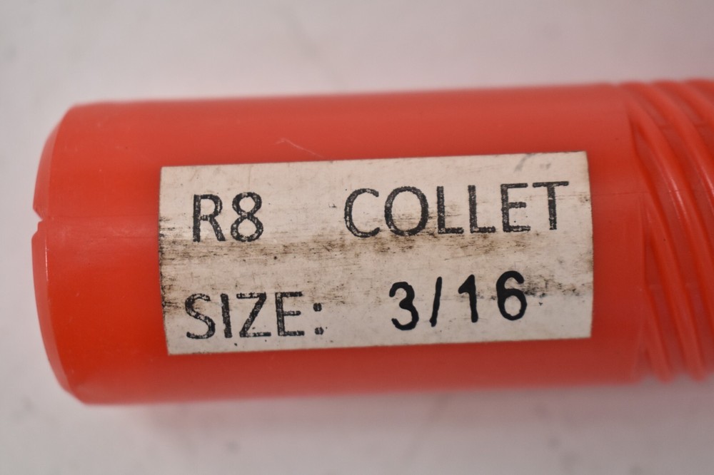 R8 Collet Tool Replacement Cylinder 7/16"-20 Drawbar Thread Unit 3/16" Device