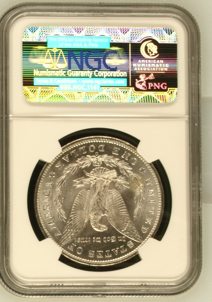 1885 O Morgan Silver Dollar NGC MS-63