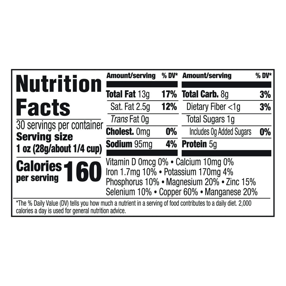 Great Value Deluxe Whole Cashews, 30 oz