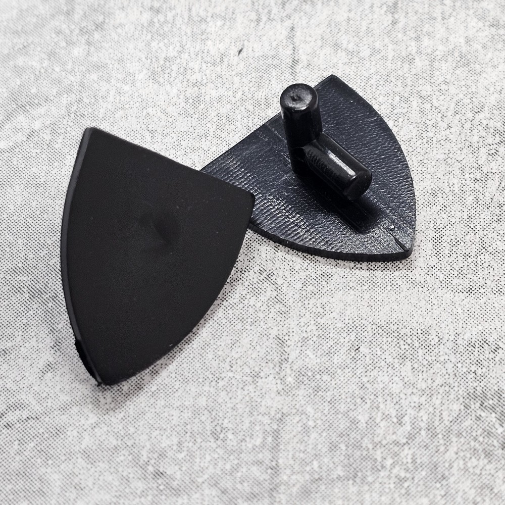5pack Custom classic Plain Black Block Accessory for Minifigure C13CSB1