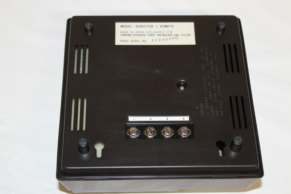 NOS NIB Fanon Courier Director 1 Solid State Intercom Remote Station