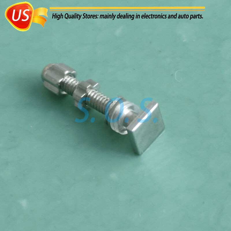 New Replace For C ar tier Eyeglasses Frame Silver Square Screw & Bolt 3.1*3.1mm