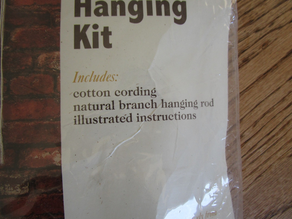 Make-rame Macrame Wall Hanging Kit MWH005, 10" x 48", 4 FT LONG NEW