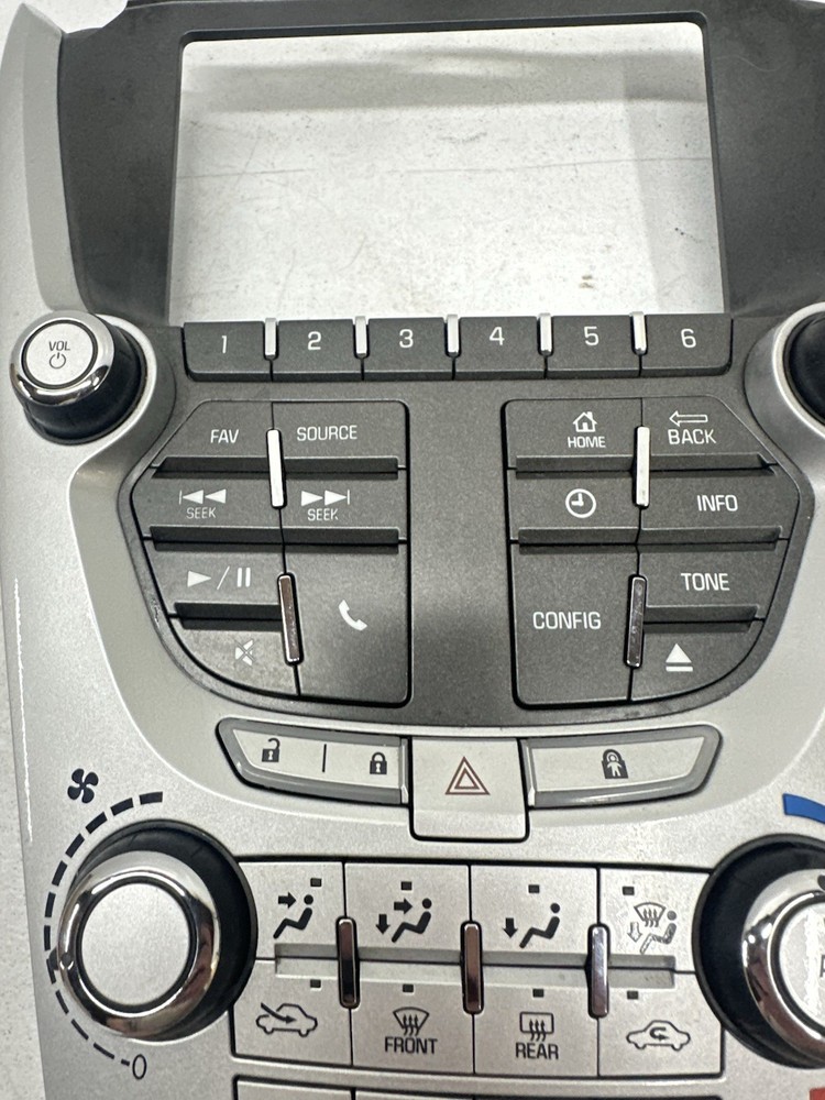 12-15 TERRAIN FM Radio Single CD MP3 NAV Control Panel Heater Control Switch T17