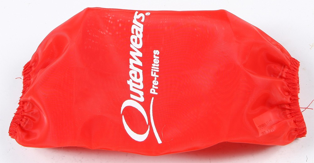 Outerwears Pre-Filter for K&N BD-6500 Filter - Red - 20-1005-03